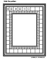 Frame Pattern Coloring