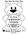 polar bear rhyme printables