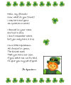 leprechaun letter printable