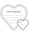 heart worksheet