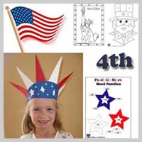 preschool and kindergarten 4th of July activities and crafts