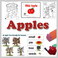 Preschool and Kindergarten Apples Activities and Crafts