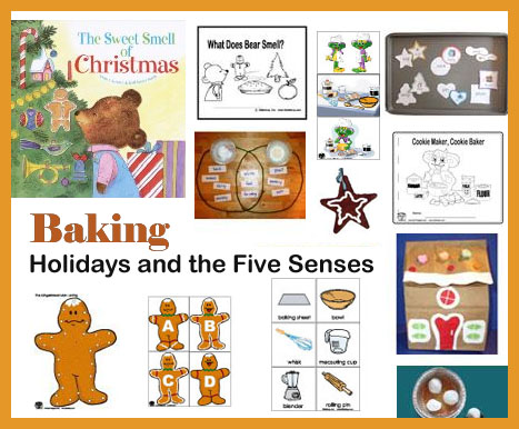 preschool and kindergarten Christmas and baking activities and crafts