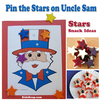 Preschool Kindergarten 4th of July Game and Activity