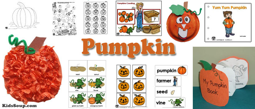 preschool and kindergarten pumpkin activities and games
