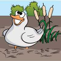 One Duck Stuck preschool and kindergarten circle time game