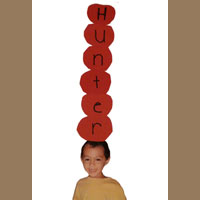 Apples on Top preschool kindergarten craft