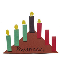 Kwanzaa and Kinara Craft and Activities