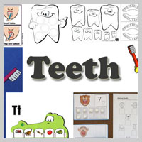 Preschool Kindergarten Dentist Activities and Crafts