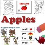 Apples preschool and kindergarten activities, crafts, and games 