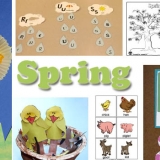 Spring activities and crafts for preschool and kindergarten