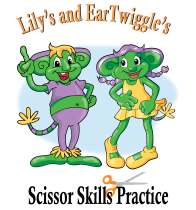 Lily and Twiggi's Scissor Skills Practice Workbook for Preschool