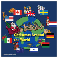 Preschool Kindergarten Christmas Around the World Activities