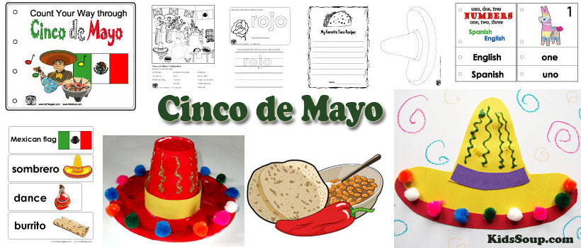 Cinco de Mayo Activities, Crafts, and Printables for Preschool