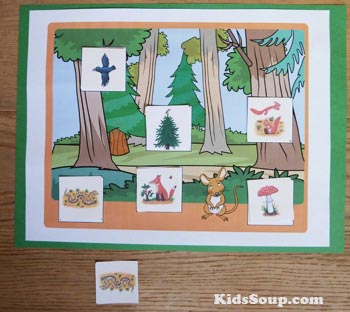 The Gruffalo preschool and kindergarten literacy activity The Gruffalo preschool and kindergarten literacy activity