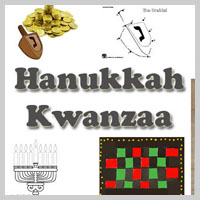 Preschool Kindergarten Hanukkah and Kwanzaa Activities