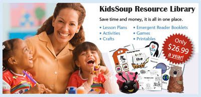KidsSoup Resource Library Activities for preschool teachers