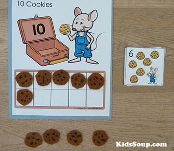 Mouse cookies math preschool and kindergarten activities and number sense Mouse cookies math preschool and kindergarten activities and number sense