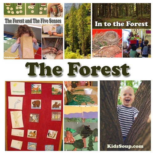 The forest preschool activities, crafts, and lessons