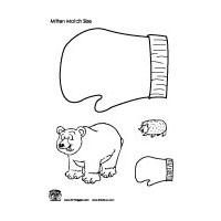 Mitten Measurement and Language Activity Mitten measurement and language activity preschool and kindergarten