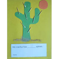 In the Wild West Cactus Craftivity and Lesson Plan