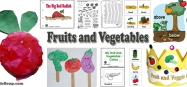 Fruits and Vegetables Activities and Games for Preschool 