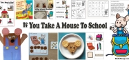 If mouse to school preschool and kindergarten activities and crafts