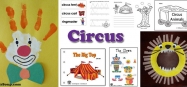 Circus Activities and Crafts for preschool and kindergarten